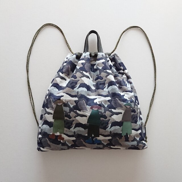 annco camo denim 2way knapsack  [L]