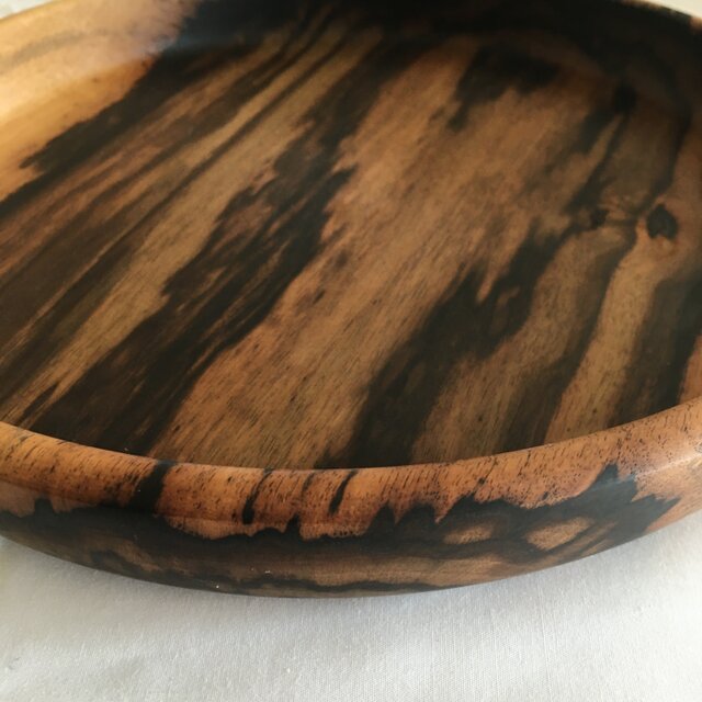 黒柿　蓋物　菓子器　菓子盆 茶道具 菓子器 干菓子器 干菓子盆 四方盆 掻合 柿合わせ 柿合せ