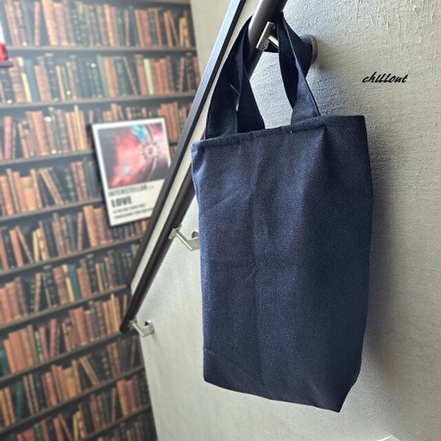【sale】【デニム】トートバッグ：インディゴ【0919】