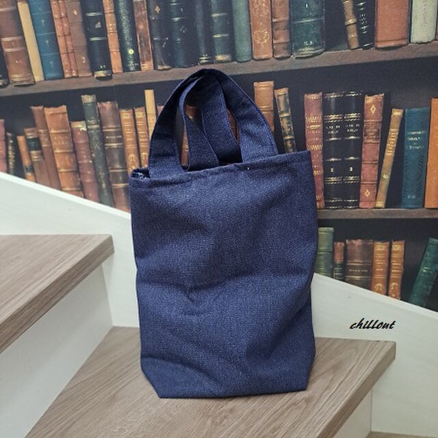 デニムバッグ sale】【デニム】トートバッグ：インディゴ【0919】 | iichi 日々の