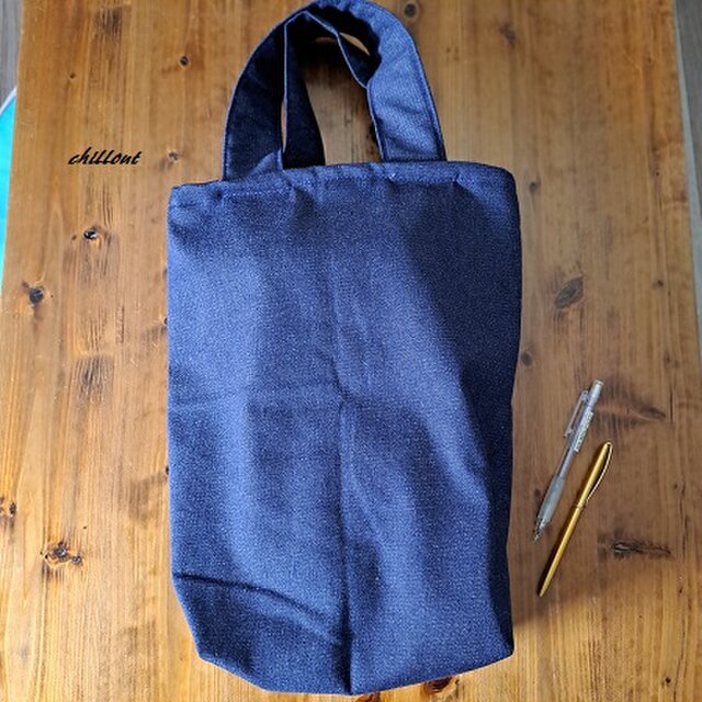 sale】【デニム】トートバッグ：インディゴ【0919】 | iichi 日々の