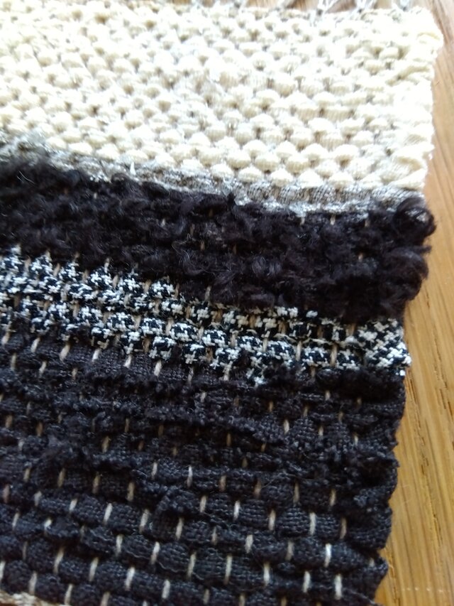 送料無料【裂き織り】リネンのコースター#11 | iichi 日々の