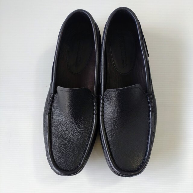 ◇本革ローファー◇無料サイズオーダー◇受注生産◇本革◇ブラック◇色変更無料◇ドライビングソール仕様◇