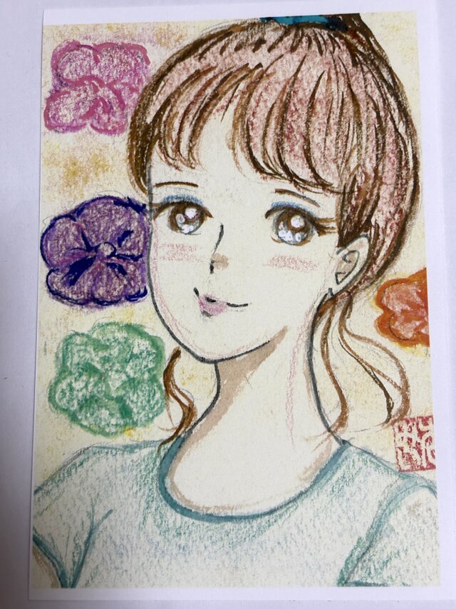 シュシュに囲まれて