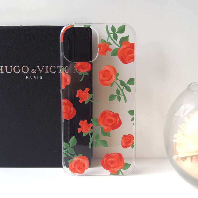 ＜Androidソフト＞スマホケース【 薔薇 - Rose - 】