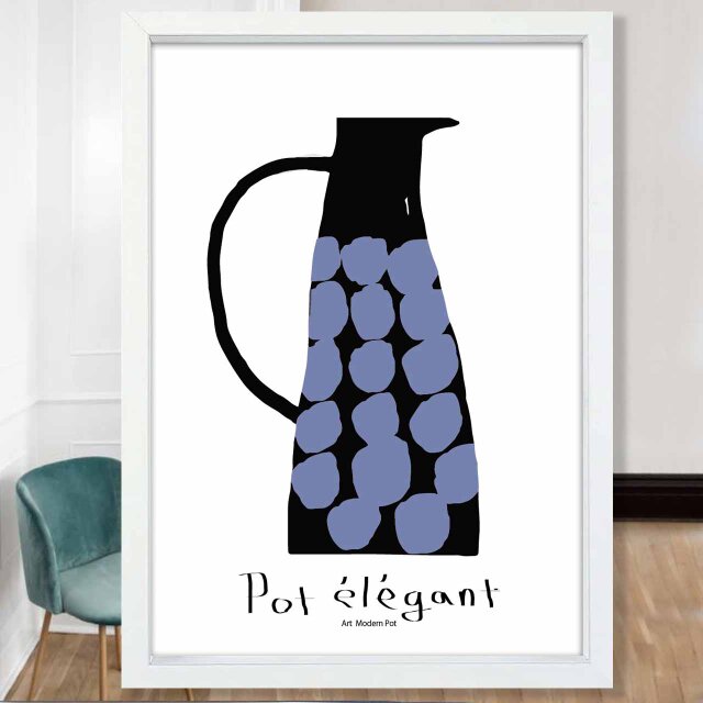 ポットなアート　送料無料 　イラスト　A4〜A0　ポスター　アートポスター　アートsei検索新着順　3675