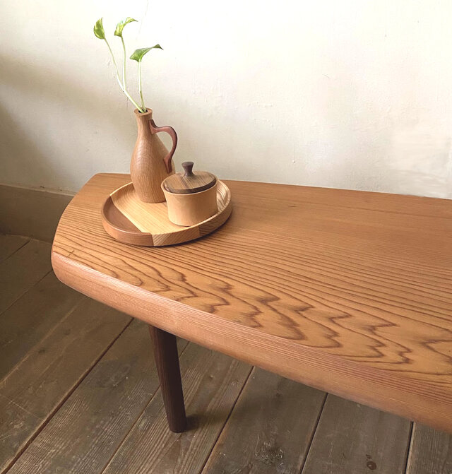 一点もの！杉古材のテーブル【ハンドメイド家具】 ローテーブル 杉の古材 | iichi 日々の暮らしを心地よくする