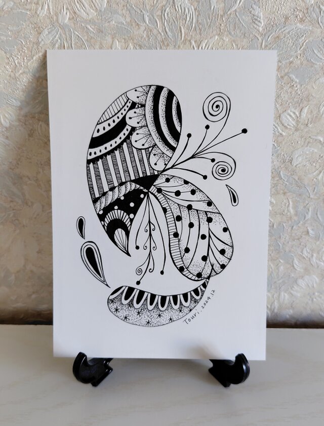 ふぅ神様のご飯「絵画」原画2L判サイズ ふぅ神様のご飯「絵画」原画2L