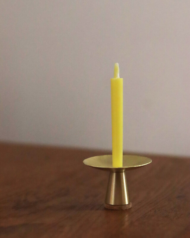 ロウソク台 真鍮のロウソク台 | iichi 日々の暮らしを心地よくするハンドメイドや