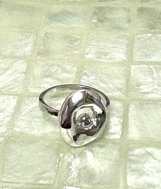 シルバー950オーガニックシェイプリング シルバー950オーガニックシェイプリング | iichi 日々の暮らしを