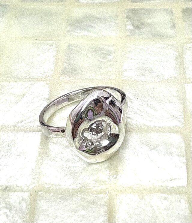 シルバー950オーガニックシェイプリング | iichi 日々の暮らしを