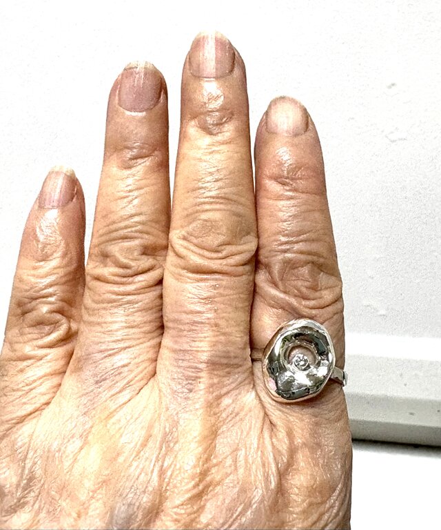 シルバー950オーガニックシェイプリング | iichi 日々の暮らしを