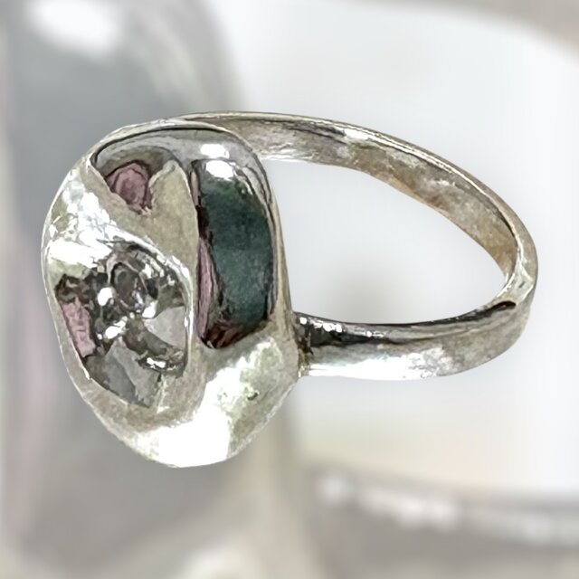 シルバー950オーガニックシェイプリング | iichi 日々の暮らしを