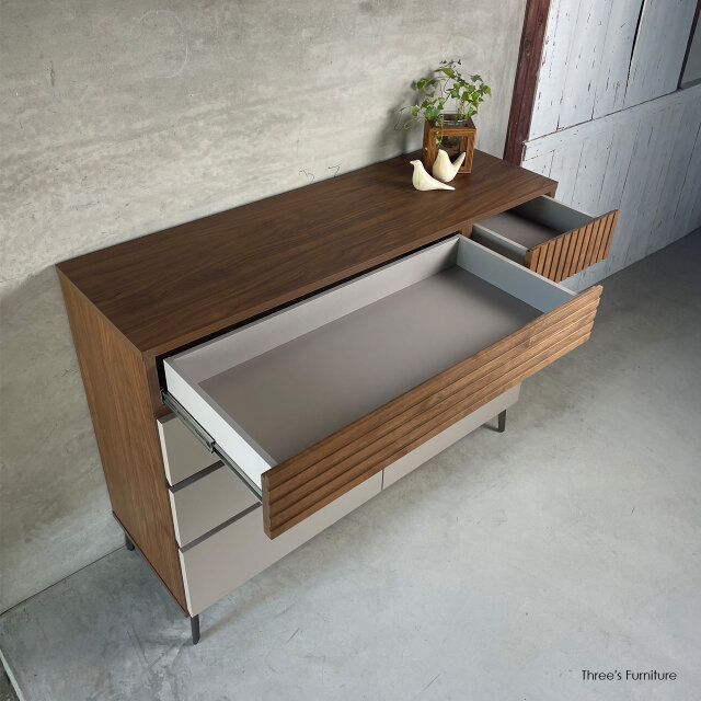 チェスト リビングチェスト ローチェスト 引出し収納 モダン シック