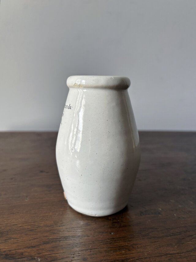 19世紀 マスタード ポット h10cm フランス アンティーク 0502193