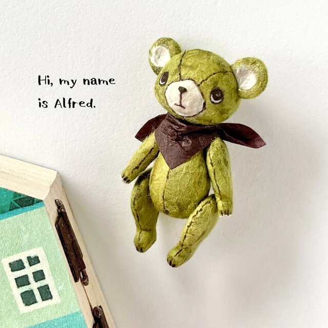 テディベア ミニチュア ハンドメイド 小さなぬいぐるみ 海外作家様 テディベア ハンドメイド 作家 テディベア ハンドメイド 作家