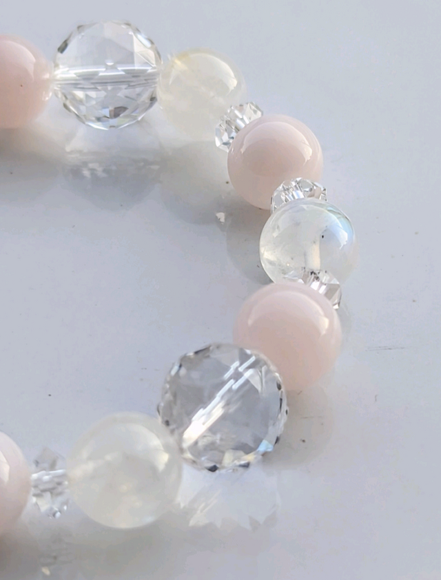 ✨人生への不安を手放し心を癒すクリスタル✨ピンクオパール