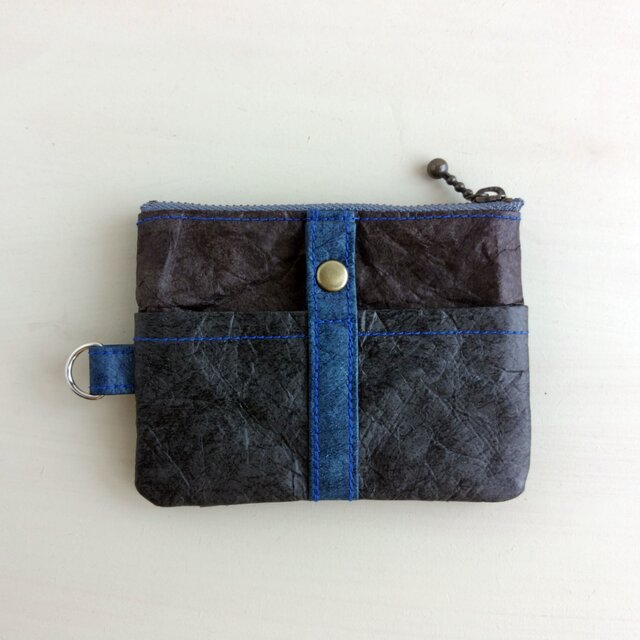 ☆一点物☆ タイベックのお財布ポーチ