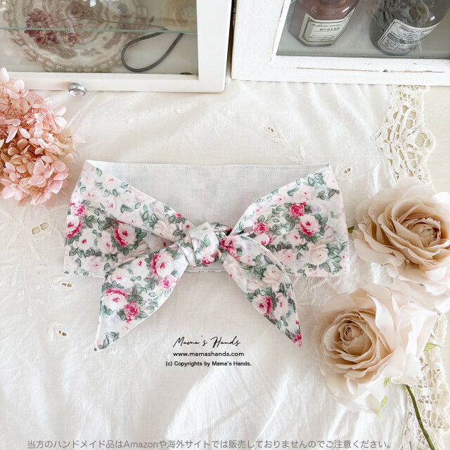 《ロマンティックローズの優しい 薔薇》淡いパステルカラー ピンク 綿 夏 保冷剤 冬 カイロ ネッククーラー スカーフ