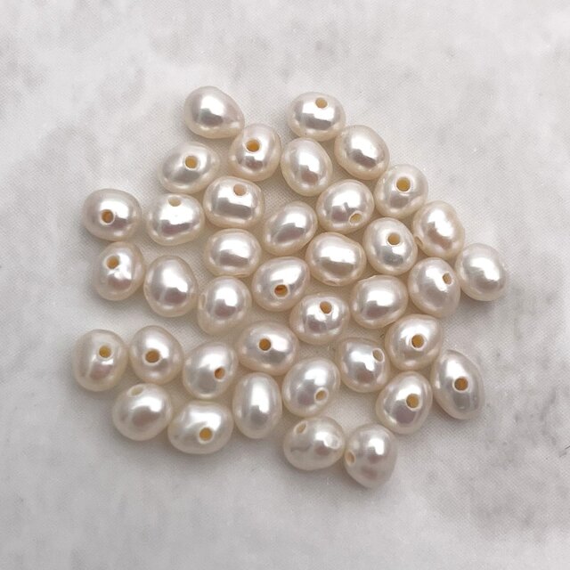 淡水パール 真珠 ポテト バロック 3mm 4mm 極小 小粒 10個 tp0010