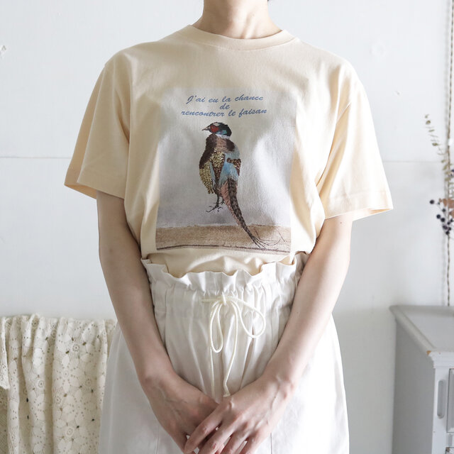 kiji Tee/ナチュラル