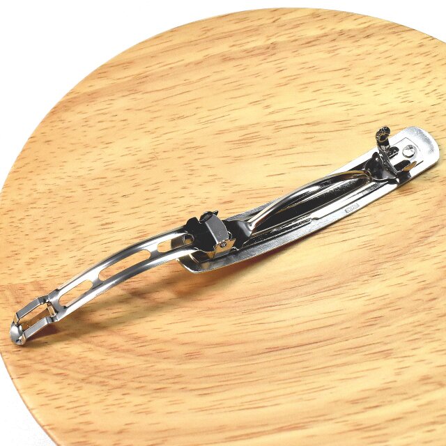 花模様 シルバーバレッタ Mサイズ リニューアル | iichi 日々の暮らし