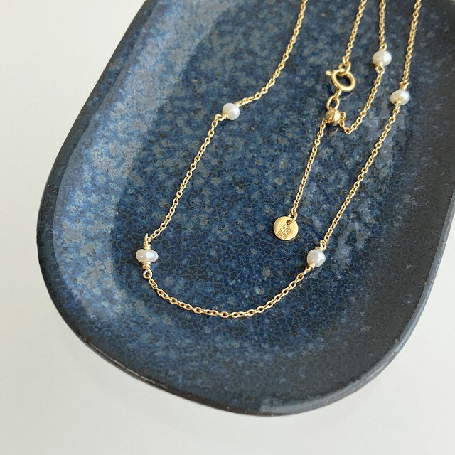 淡水パールのチョーカーネックレス