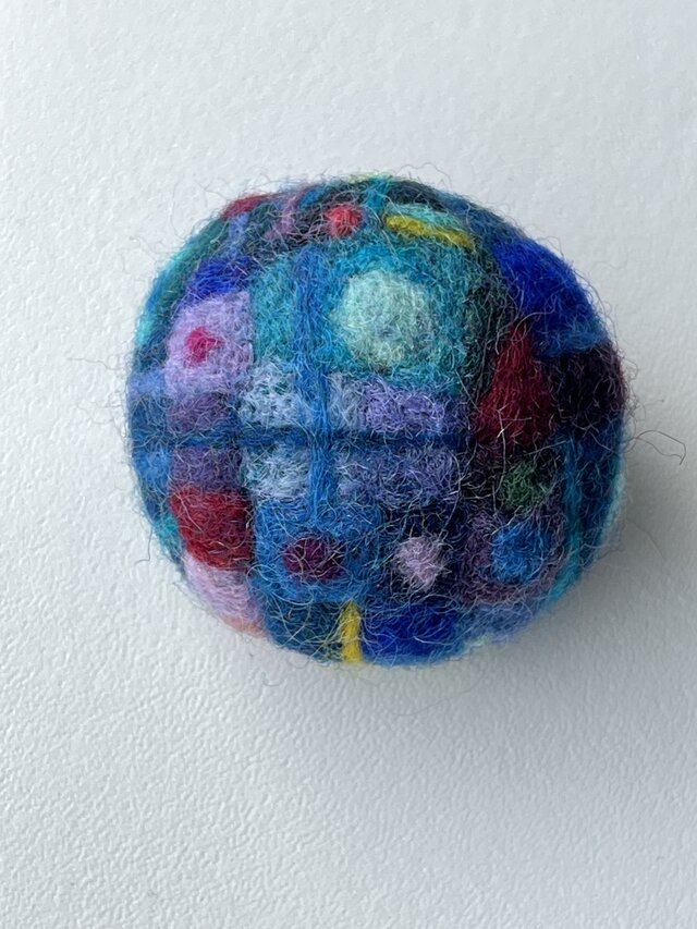 カラフルブローチ　B