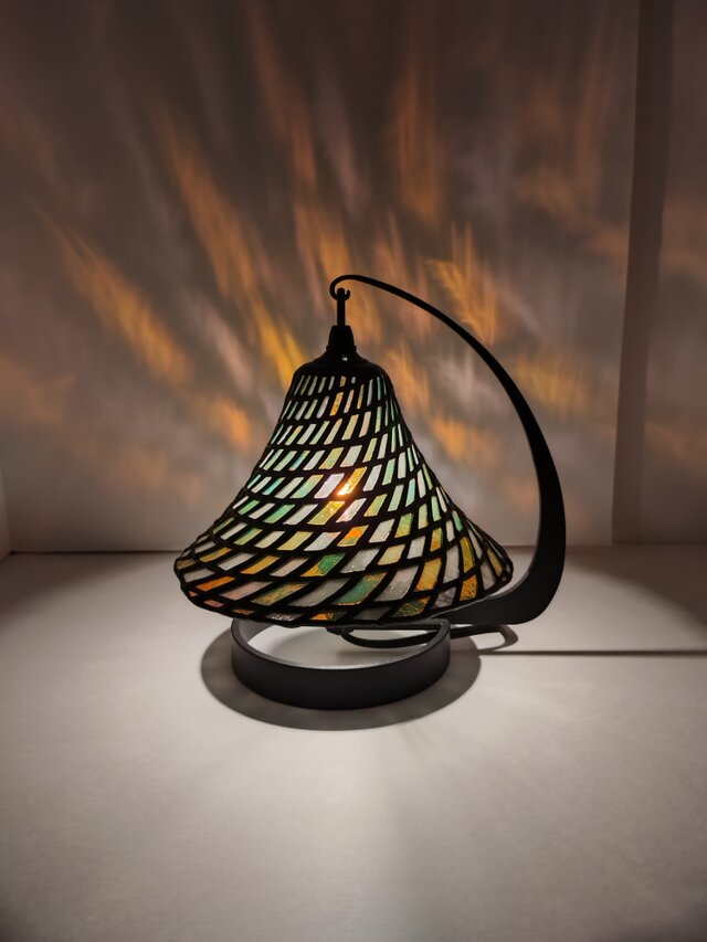 ステンドグラス　カーブ＆３スパイラル