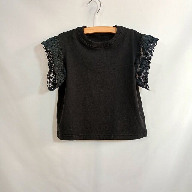 [65-2] le T-shirt à manches en dentelle [キッズ商品]