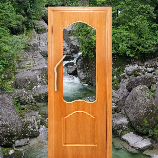 ✿個性ある✿ 流木ドア取っ手・流木ドアノブ・流木ドアハンドル・ 木製