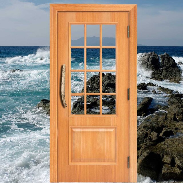 【Nob-30】★ロングドアノブ流木インテリア★ハンドル★流木 ✿個性ある一点もの✿ 流木ドア取っ手・流木ドアノブ・流木ドア