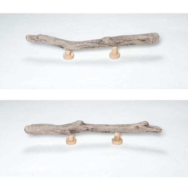 流木　ドアハンドル　ドアノブ　取手　長さ68cm　曲がり　白　#1 流木 ドアハンドル ドアノブ 取手 長さ68cm 曲がり 白 #1