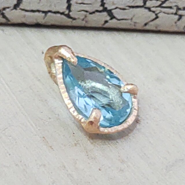 ブルーアパタイト＊K10 top