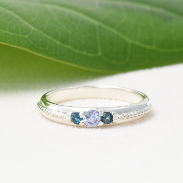 タンザナイト トパーズ リング SV925 CK011CIBSN