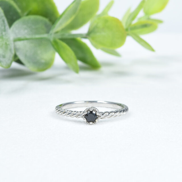 K10 ブラックダイヤ リング CI051CIBS | iichi 日々の暮らしを心地よく