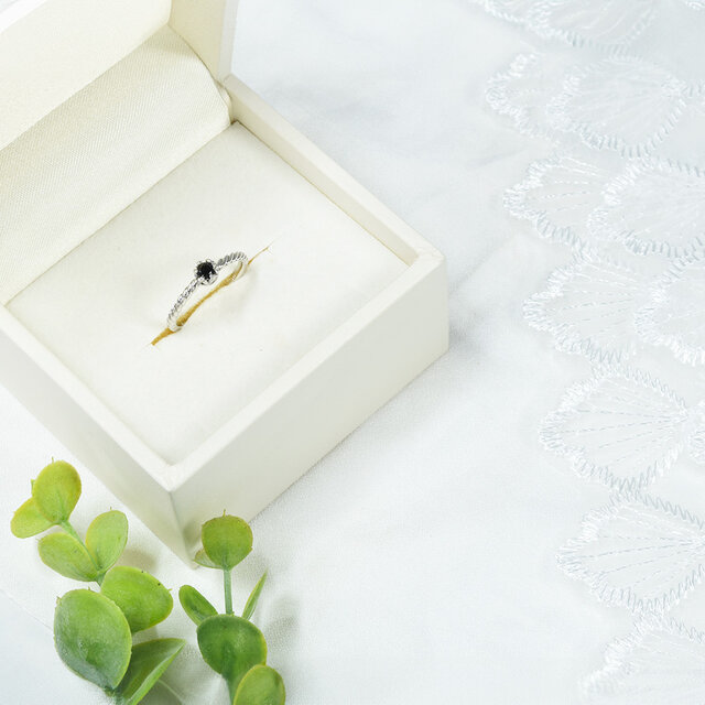 K10 ブラックダイヤ リング CI051CIBS | iichi 日々の暮らしを心地よく