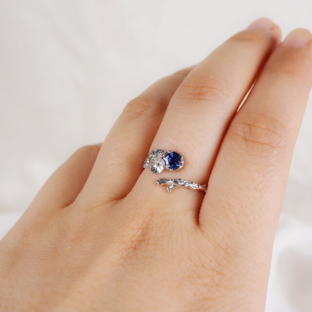 ★15%オフ中★天然石　サファイア　リング　フリーサイズ サファイア リング 指輪 2.0ct Pt900 9月 誕生石 天然石