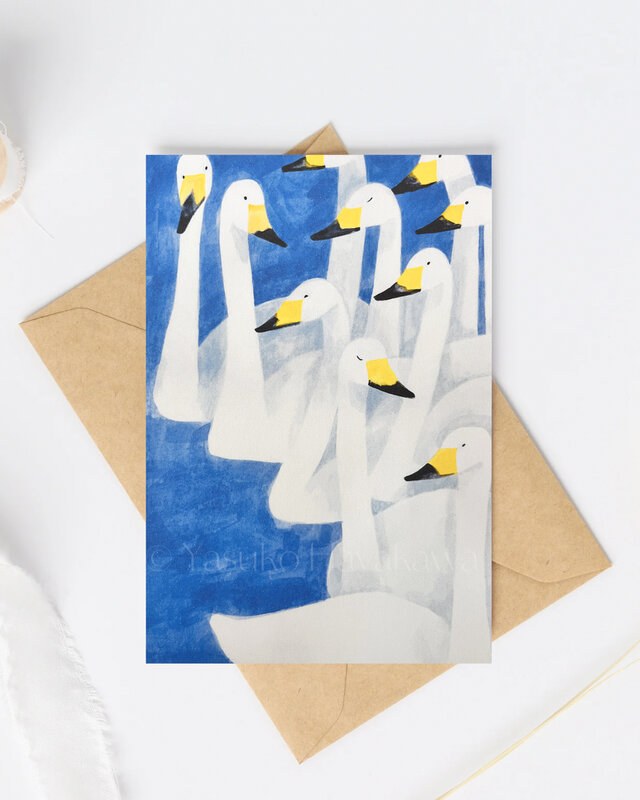 （17）白鳥の湖　ポストカード　3枚セット