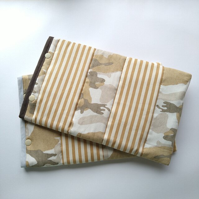 【新作・在庫限り】アイスノン カバー 迷彩×ストライプ