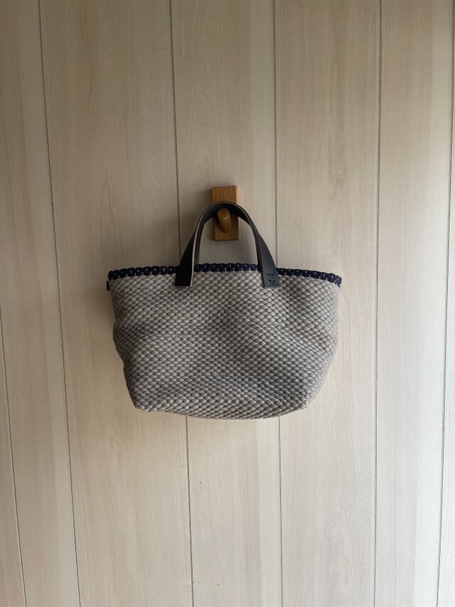 裂き織りbag | iichi 日々の暮らしを心地よくするハンドメイドや