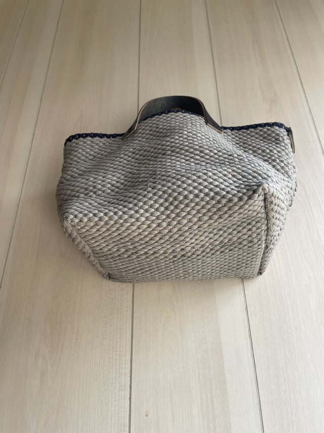 裂織11 幅広 裂き織りbag | iichi 日々の暮らしを心地よくするハンドメイドや