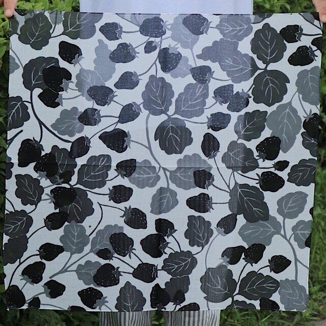 プチスカーフ「一期一会」おもいで_小粒（コットン100%）