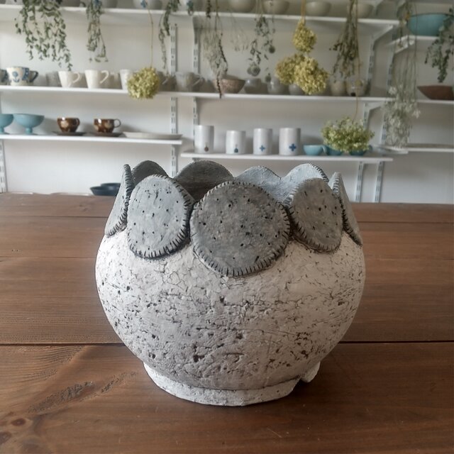 まるまる植木鉢