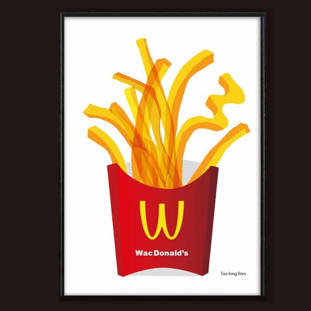 ジョーク　送料無料 　イラスト　A4〜A0　ポスター　アートポスター　アートsei検索新着順　3685-02