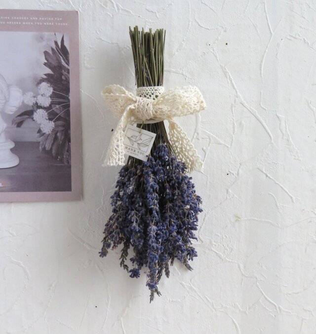 （再販2）ラベンダーのミニスワッグ’25