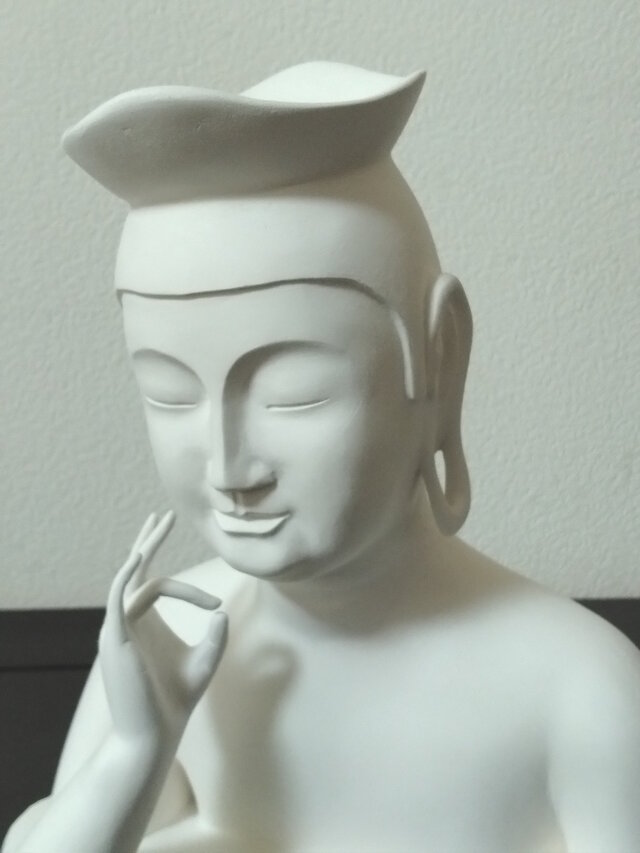 塑像 弥勒菩薩像 胸像高さ28cm | iichi 日々の暮らしを心地よくする