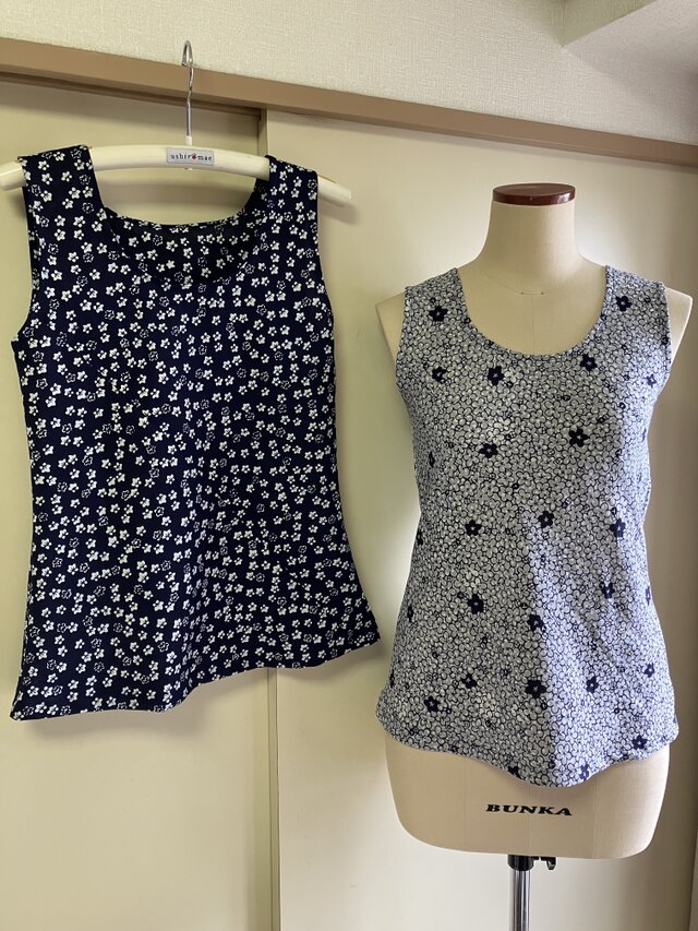 浴衣タンクトップMサイズ(２点)小花柄(あやちゃん専用)