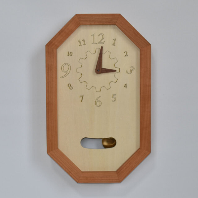振り子八角時計　数字
