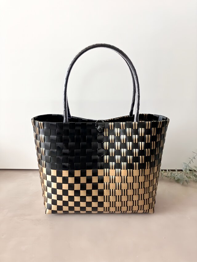 ブラック/ゴールド　ツートンカラー(Mサイズ)